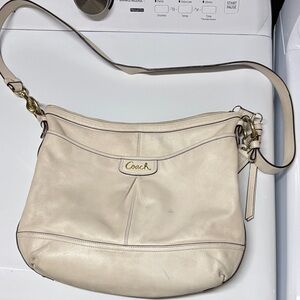 Coach Cream Crossbody Bag